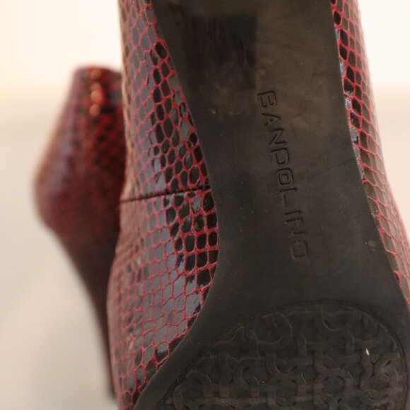 Bandolino Bolantana faux snake skin shoe size 6M - Picture 10 of 14